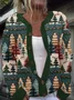 Casual Regular Fit Floral Cardigan