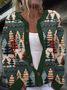 Casual Regular Fit Floral Cardigan