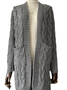 Plain V Neck Cardigan