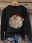 Knitted Santa Claus Casual Sweater