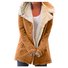 Cotton Lapel Collar Casual Leather & Faux Leather