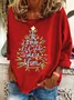 Oh Come Let Us Adore Him Nativity Christmas Casual Sweatshirt