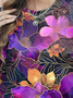 Floral Casual Crew Neck T-Shirt
