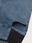 Casual Tight  Plain Pocket Legging