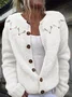 Loose Knitted Maple Leaf Simple Sweater