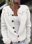 Loose Knitted Maple Leaf Simple Sweater