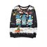 Loose Christmas Crew Neck Casual Sweatshirt