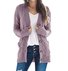 Crew Neck Casual Plain Sweater