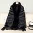 Casual Loose Striped Cloak