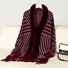 Casual Loose Striped Cloak