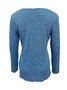 Loose Crew Neck Casual Plain Blouse