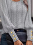 Plain Casual Blouse