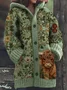 V Neck Casual Loose 3D Printing Kimono