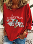 Christmas Gnomes Casual Sweatshirt
