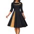 Polka Dots Casual Jersey Fit Dress