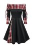 Ethnic Casual Long sleeve Loose Dress