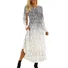 Vintage Regular Fit Ethnic Crew Neck Dress With No
