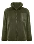 Loose Plain Lambswool Simple Jacket