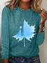 Winter Wonderland Casual Long Sleeve Shirt