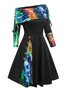 Ethnic Casual Long sleeve Loose Dress