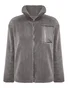 Loose Plain Lambswool Simple Jacket