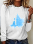 Winter Wonderland Casual Long Sleeve Shirt