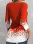 Christmas Casual Blouse