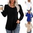 Regular Fit Crew Neck Casual Plain T-Shirt