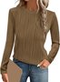 Crew Neck Regular Fit Casual T-Shirt