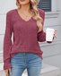 Casual Regular Fit V Neck T-Shirt