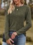 Casual Plain Regular Fit T-Shirt