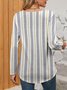 Ethnic Square Neck Regular Fit Casual T-Shirt
