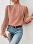 Casual Regular Fit Plain T-Shirt