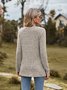 Casual Plain Regular Fit T-Shirt