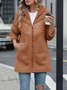 Plain Loose Casual Jacket