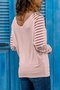 V Neck Plain Casual Loose T-Shirt