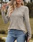 Casual Plain Regular Fit T-Shirt