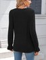 Casual Regular Fit V Neck T-Shirt
