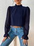 Casual Regular Fit Plain T-Shirt