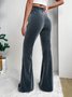 Casual Plain Regular Fit Pants