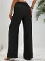 Casual Plain Sweatpants & Joggers