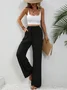 Casual Plain Sweatpants & Joggers
