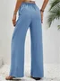 Casual Plain Sweatpants & Joggers
