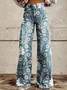 3D Printing Casual Regular Fit Jeans