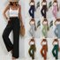 Casual Plain Sweatpants & Joggers