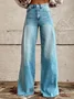 3D Printing Casual Regular Fit Jeans