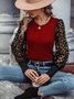 Casual Regular Fit Leopard T-Shirt