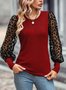 Casual Regular Fit Leopard T-Shirt