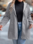 Casual Hoodie Loose Plain Jacket