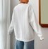 Crew Neck Casual Loose Plain Sweatshirt